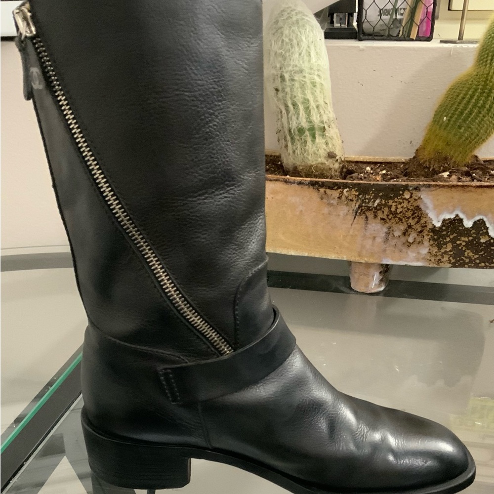 Chanel Black Moto Boots – Size 38 (US 7.5–8) - Picture 6 of 7
